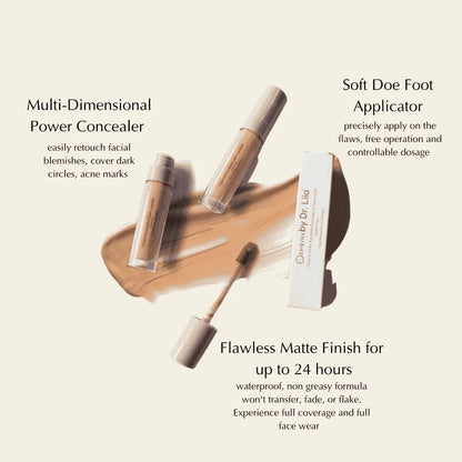 Flawless Matte Concealer – Vegan, Gluten-Free, Full Coverage & Long-Wearing Cartsfy Inc.