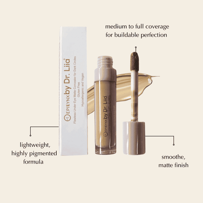 Flawless Matte Concealer – Vegan, Gluten-Free, Full Coverage & Long-Wearing Cartsfy Inc.