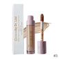 Matte concealer with wand applicator, beige shade #3, in box and tube