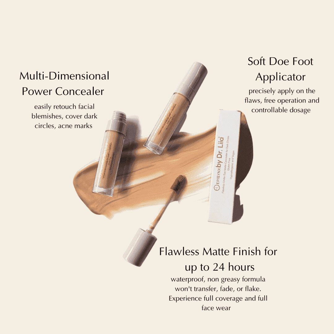 Flawless Matte Concealer – Vegan, Gluten-Free, Full Coverage & Long-Wearing Cartsfy Inc.