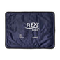 FlexiKold gel ice pack, navy blue rectangular with FLEXI logo and kold text