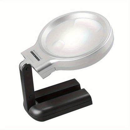 Foldable HD Multi-Power Magnifying Glass (Handheld & Desktop) Cartsfy Inc.