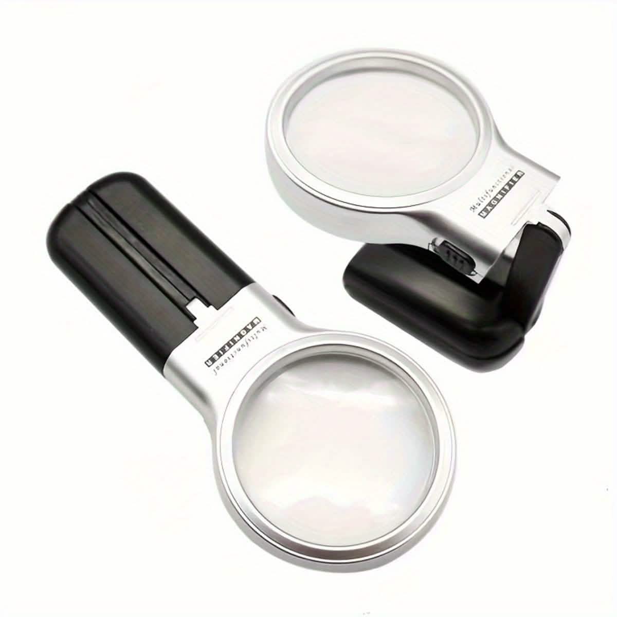 Foldable HD Multi-Power Magnifying Glass (Handheld & Desktop) Cartsfy Inc.