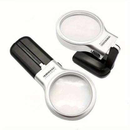 Foldable HD Multi-Power Magnifying Glass (Handheld & Desktop) Cartsfy Inc.