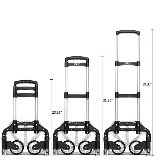 Folding Aluminum Hand Cart & Dolly – 165 lb Capacity | Lightweight & Portable Cartsfy Inc.