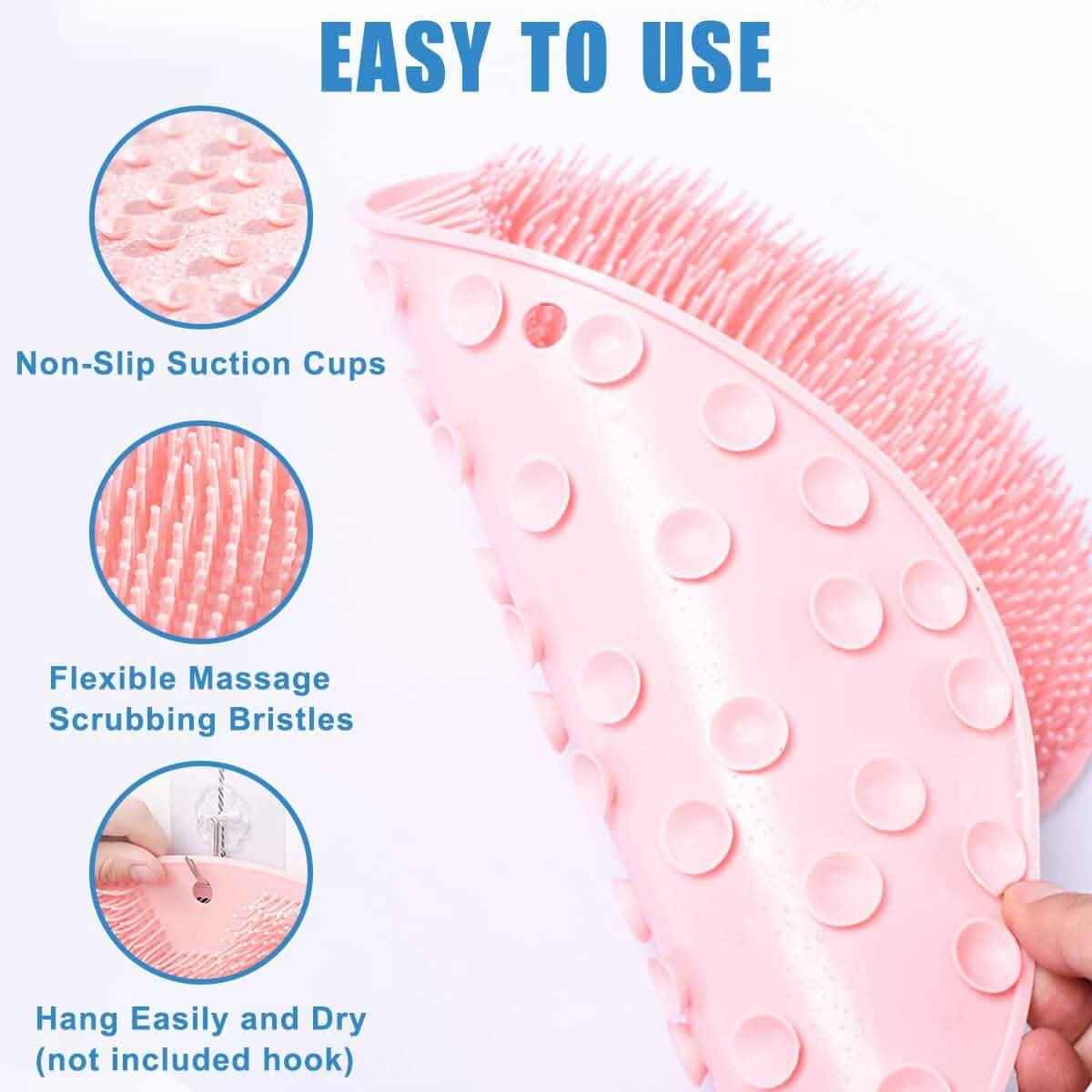 Foot Scrubber Back Brush Bathroom Massager Cartsfy Inc.