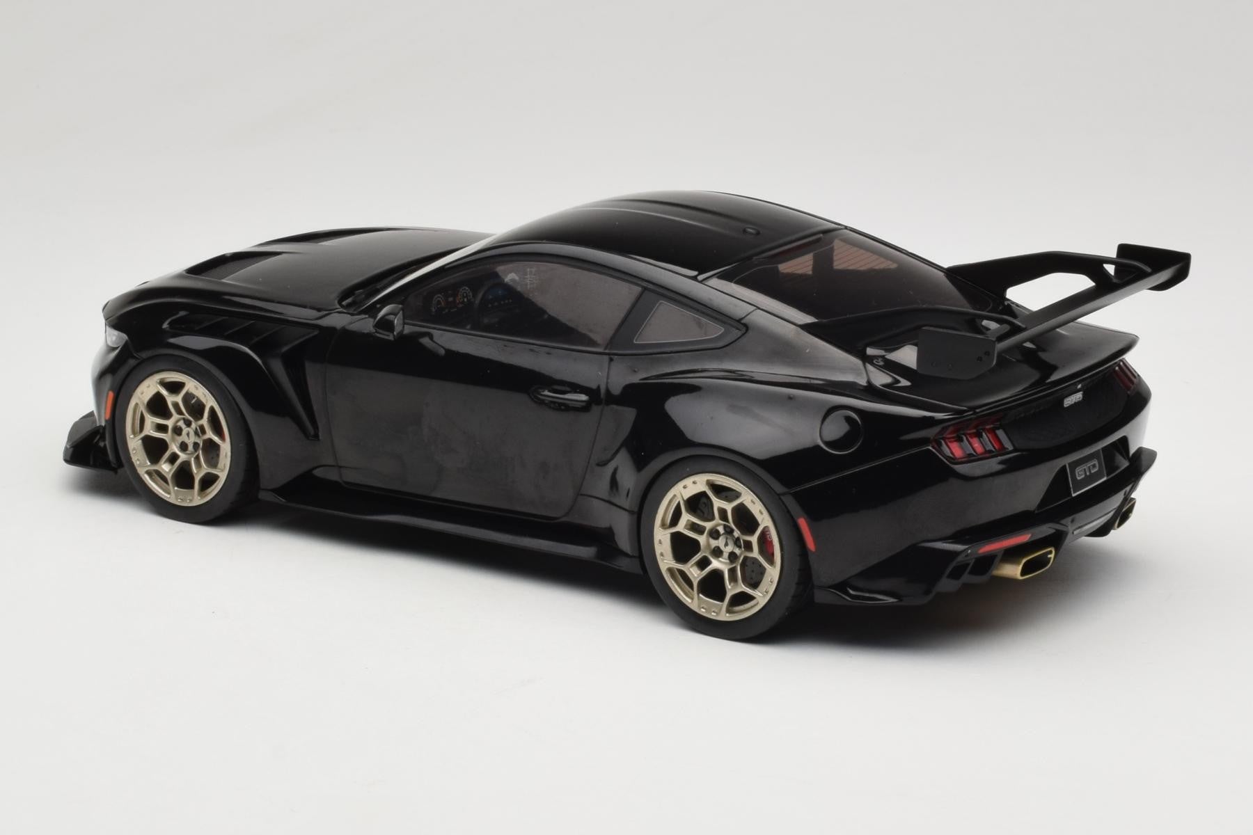 MCG 2025 Ford USA Mustang GTD 5.2L V8 Coupe Black 1:18