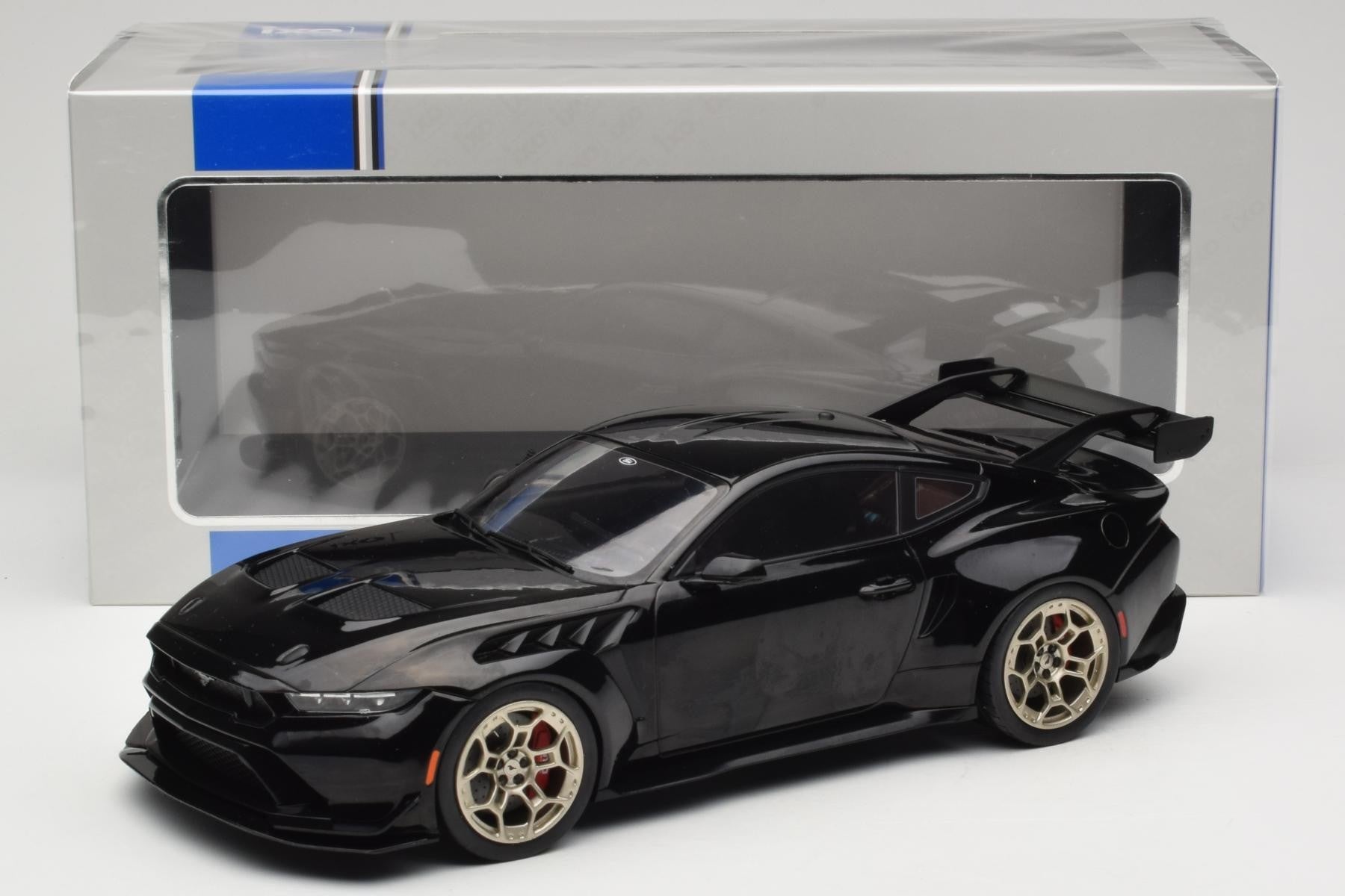 MCG 2025 Ford USA Mustang GTD 5.2L V8 Coupe Black 1:18