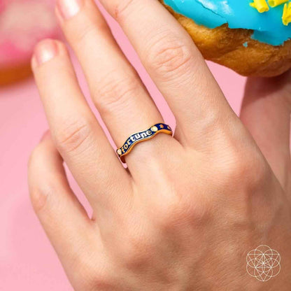 Fortune Magnet - Aquamarine Ring of Prosperity Cartsfy Inc.