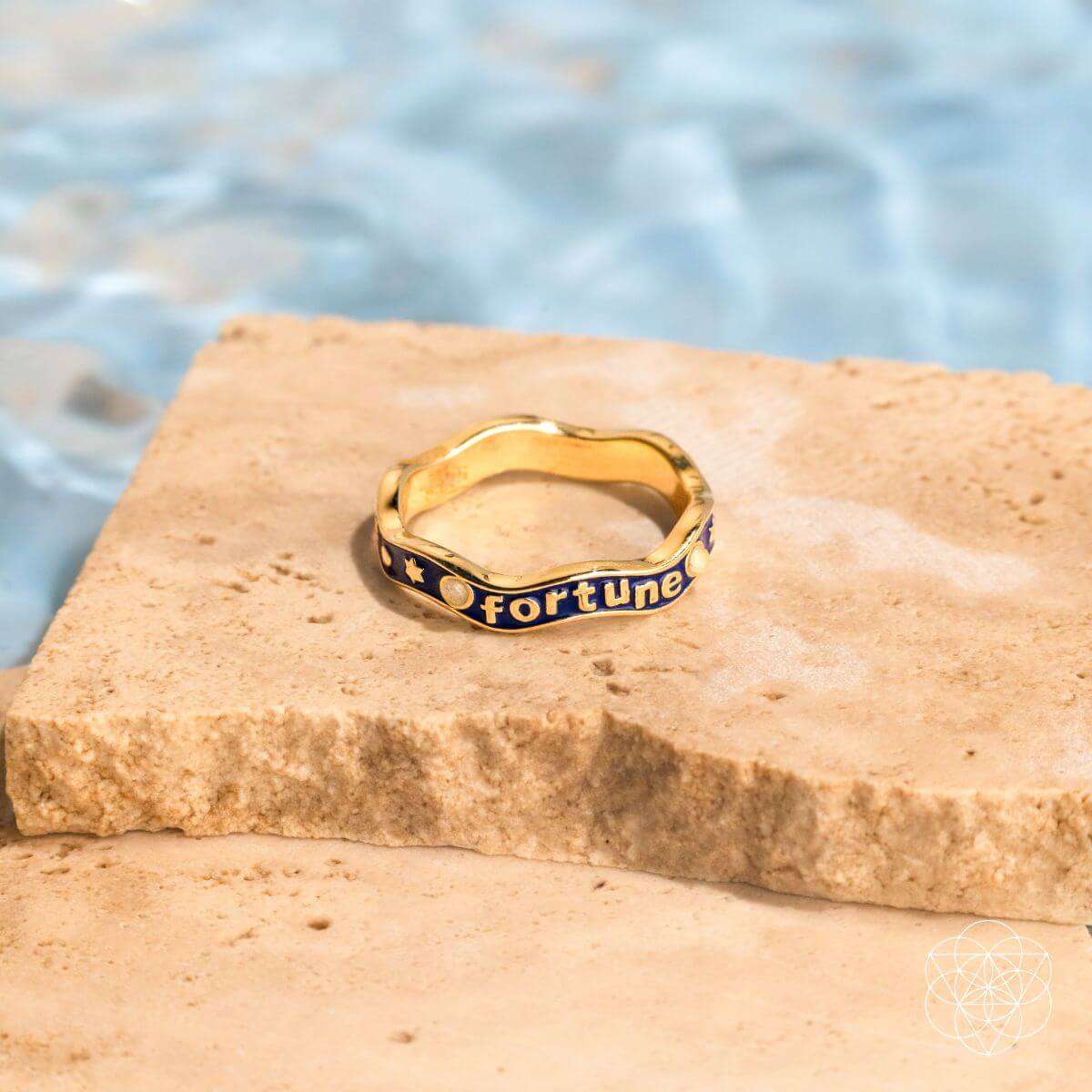 Fortune Magnet - Aquamarine Ring of Prosperity Cartsfy Inc.