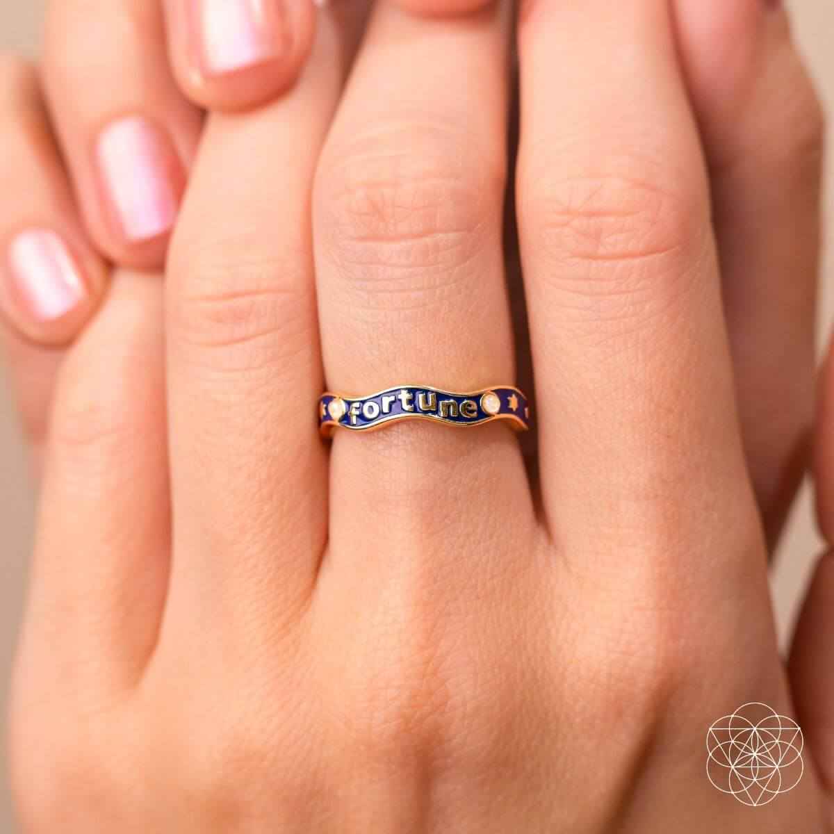 Fortune Magnet - Aquamarine Ring of Prosperity Cartsfy Inc.