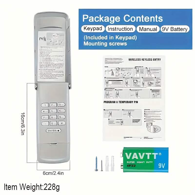 Garage Door Opener Remote – Wireless Keyless Replacement Cartsfy Inc.