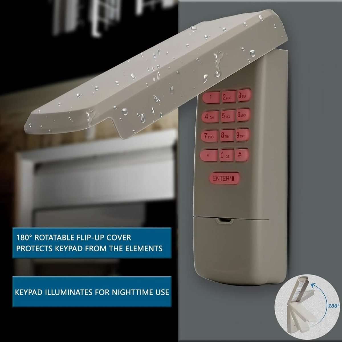 Garage Door Opener Remote – Wireless Keyless Replacement Cartsfy Inc.