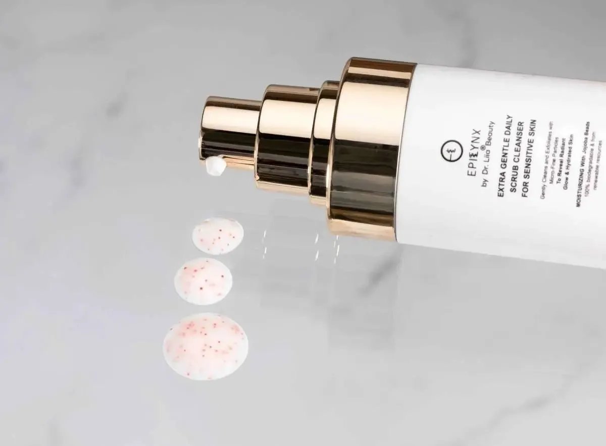Gentle Exfoliating Face Scrub – Hyaluronic Acid, Aloe Vera & Biodegradable Jojoba Beads EpiLynx Default Title Default Title-