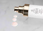 EpiLynx gentle exfoliating face scrub bottle with gold pump and white label