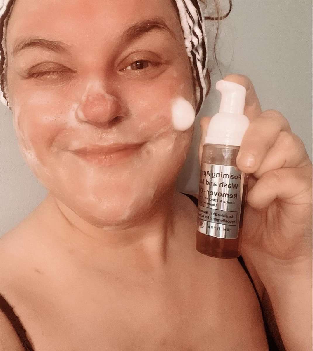 Gentle Foaming Facial Cleanser – Aloe, Apple & Ashwagandha for All Skin Types Cartsfy Inc.
