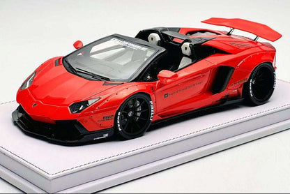 GL Model Lamborghini Aventador Roadster SVJ Pearl Orange 1:18 WITH DISPLAY STM Diecast Default Title Default Title-