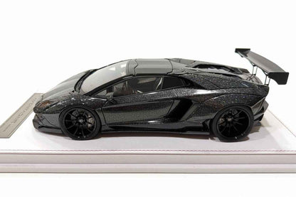 GL Model Lamborghini Aventador Roadster SVJ Sparkling Black 1:18 WITH DISPLAY STM Diecast Default Title Default Title-