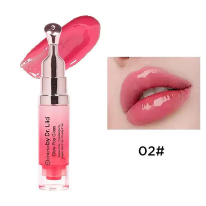 02# temperature color-changing lip gloss tube