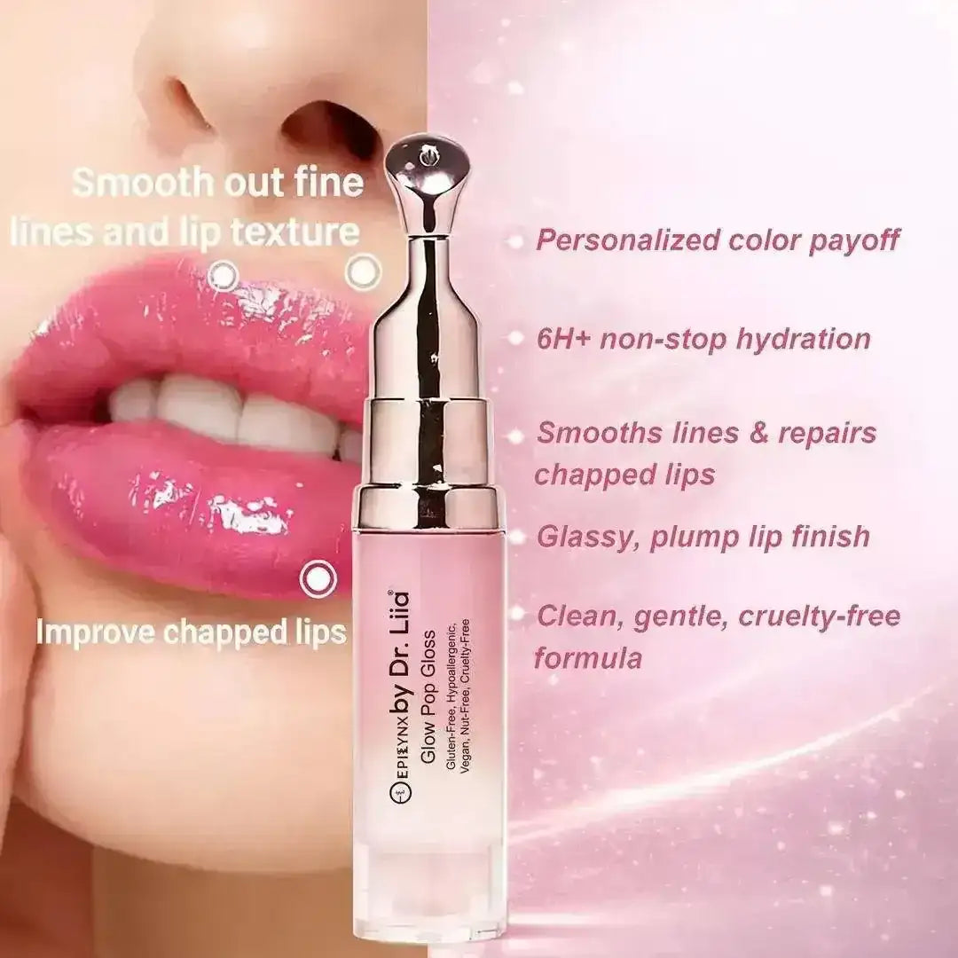 Glow Pop Gloss & Lip Treatment – Radiant Shine & pH Color-Shift EpiLynx 01#STF – Cherry Crush 🍒 02# – Watermelon Wave 🍉 03#STF – Mocha Mirage ☕ 01#STF – Cherry Crush 🍒-02# – Watermelon Wave 🍉-03#STF – Mocha Mirage ☕-04#STF – So Juicy 🍓-05#STF – Your Lips But Better 💋-06#STF – Pretty in Pink 🩷-01# (Temp Color Changing) – Midnight Magic 🖤✨-02STF (Temp Color Changing) – Glow Up 🌸-03# (Temp Color Changing) – Barely Blushing 🤍-
