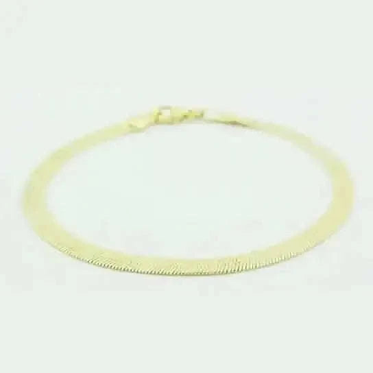Gold Filled Herringbone 7.5 Inch Bracelet Cartsfy Inc.