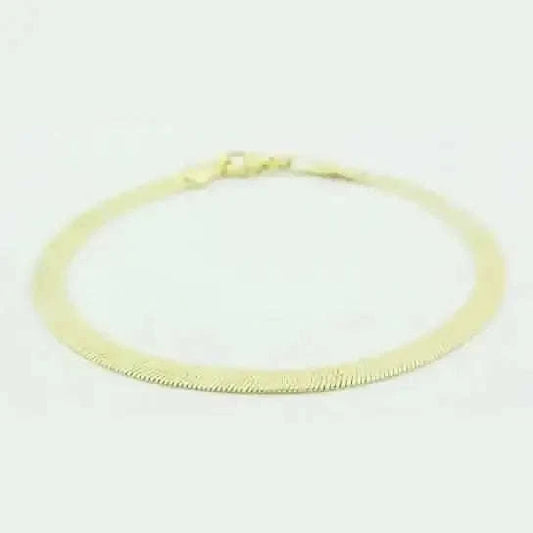 Gold Filled Herringbone 7.5 Inch Bracelet Cartsfy Inc.