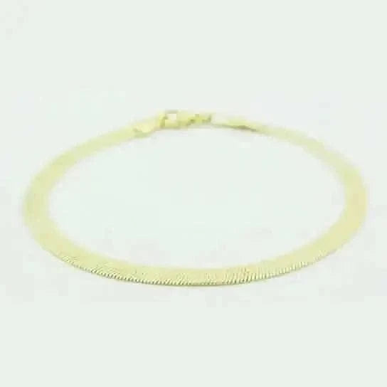 Gold Filled Herringbone 7.5 Inch Bracelet Cartsfy Inc.