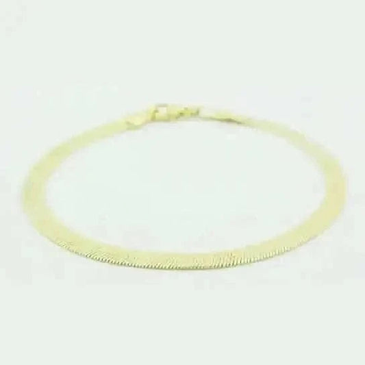 Gold Filled Herringbone 7.5 Inch Bracelet Cartsfy Inc.