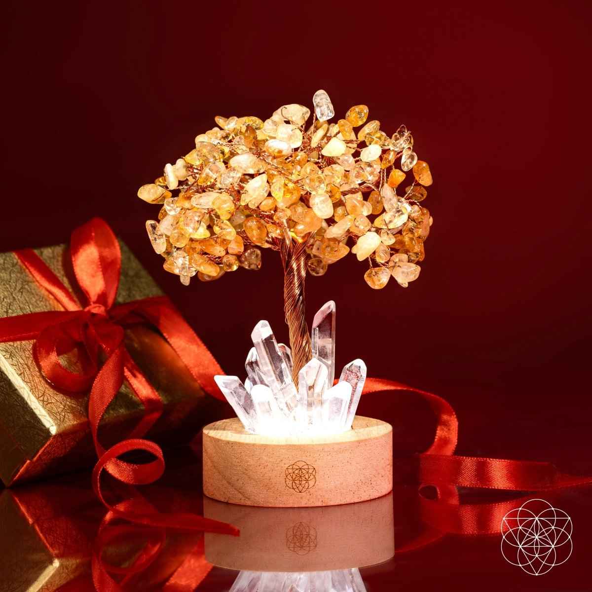 Golden Lamp of Wealth - Citrine Tree Conscious Items Default Title Default Title-