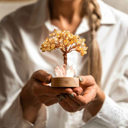Golden Lamp of Wealth - Citrine Tree Conscious Items Default Title Default Title-