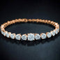 Graduated Cubic Zirconia Tennis Bracelets - Cartsfy Inc.