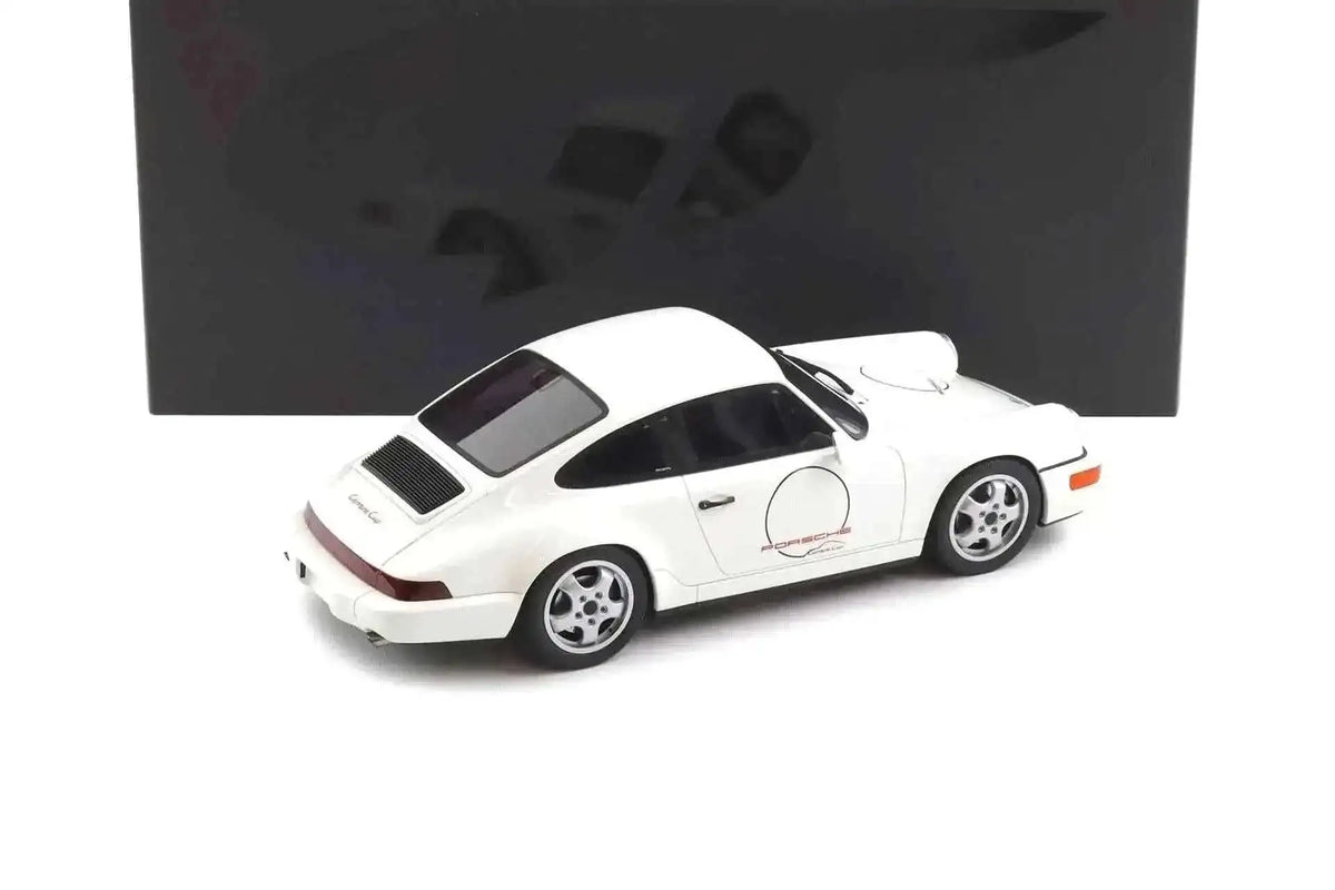 GT Spirit 1992 Porsche 911 (964) Carrera Cup USA Edition White 1:18 Cartsfy Inc.