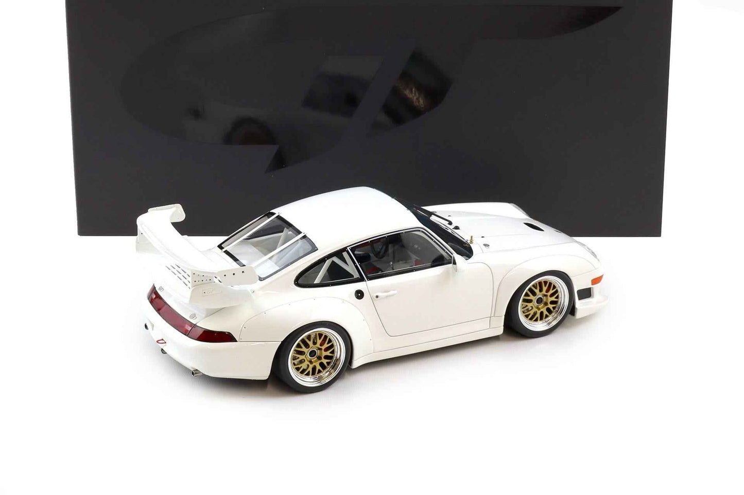 GT Spirit 1995 Porsche 911 993 GT2 Evo White 1:18 Cartsfy Inc.