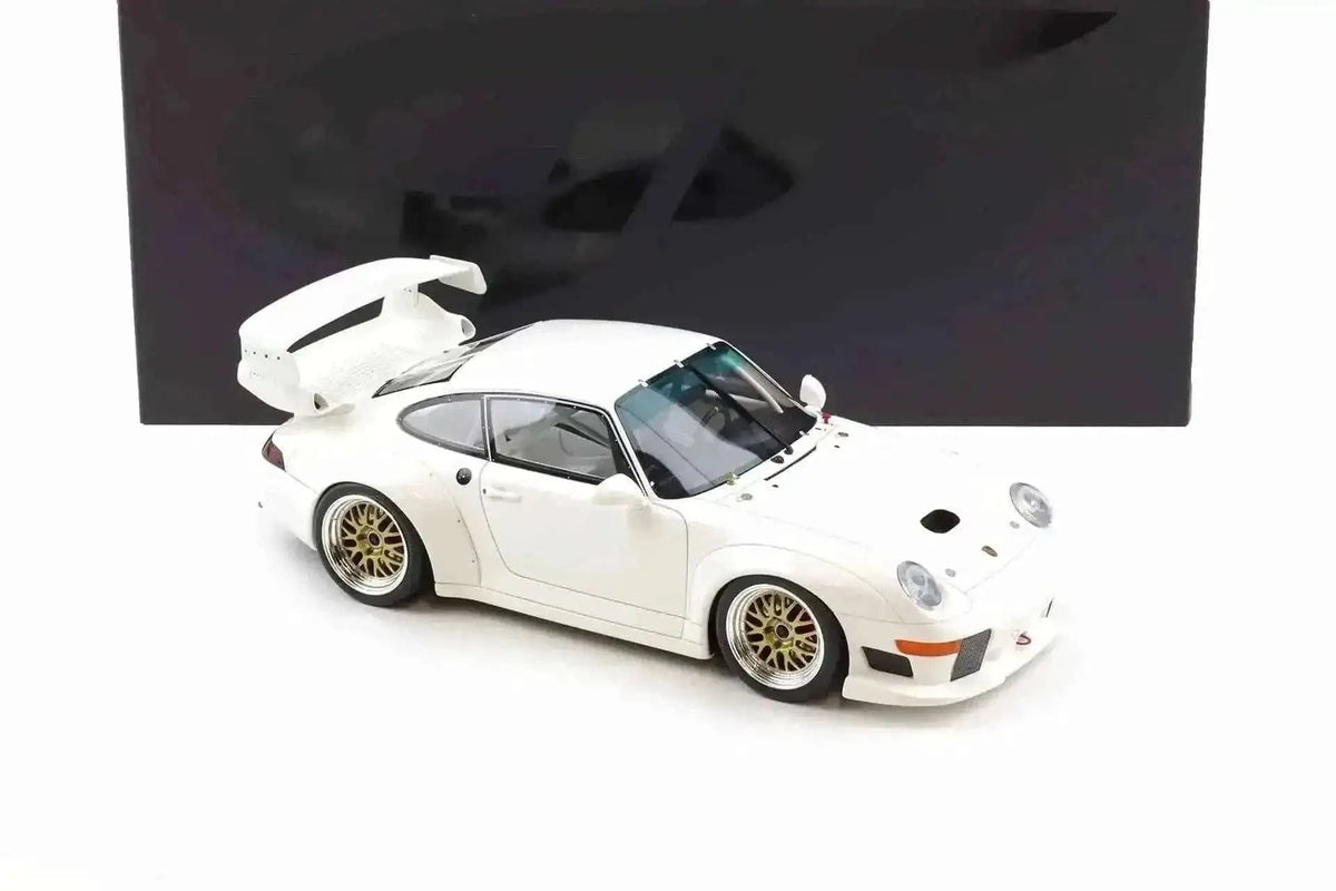 GT Spirit 1995 Porsche 911 993 GT2 Evo White 1:18 Cartsfy Inc.