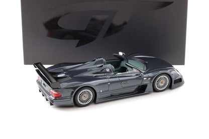 GT Spirit 1999 Mercedes Benz CLK GTR Roadster Dark Grey 1:18 Cartsfy Inc.