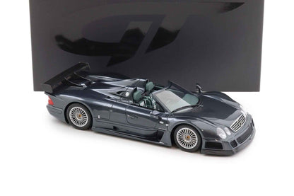 GT Spirit 1999 Mercedes Benz CLK GTR Roadster Dark Grey 1:18 Cartsfy Inc.