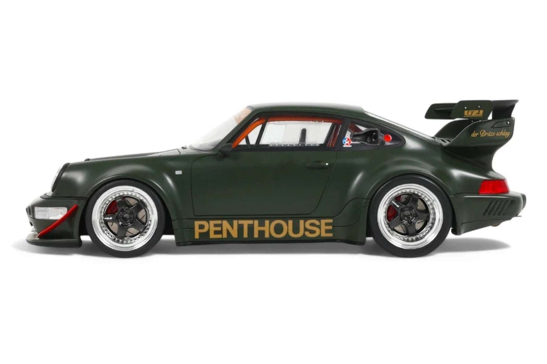 GT Spirit 2008 Porsche 911 964 RWB (Penthouse) Matte Army Green 1:18 Cartsfy Inc.