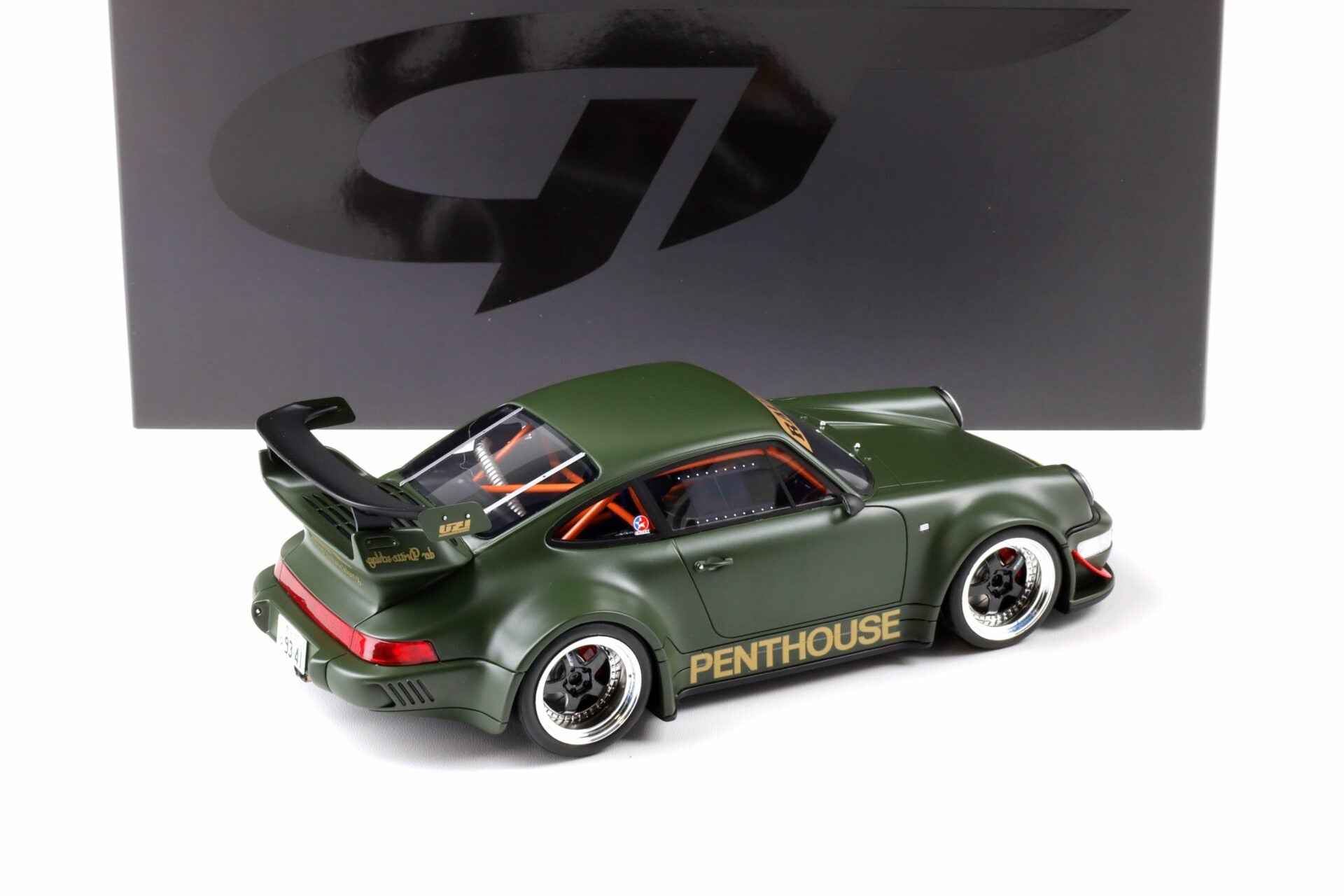 GT Spirit 2008 Porsche 911 964 RWB (Penthouse) Matte Army Green 1:18 Cartsfy Inc.