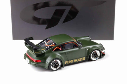 GT Spirit 2008 Porsche 911 964 RWB (Penthouse) Matte Army Green 1:18 Cartsfy Inc.