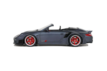 GT Spirit 2016 Porsche 911 997 Cabriolet LB Works Grey w/ Red Wheels 1:18 Cartsfy Inc.