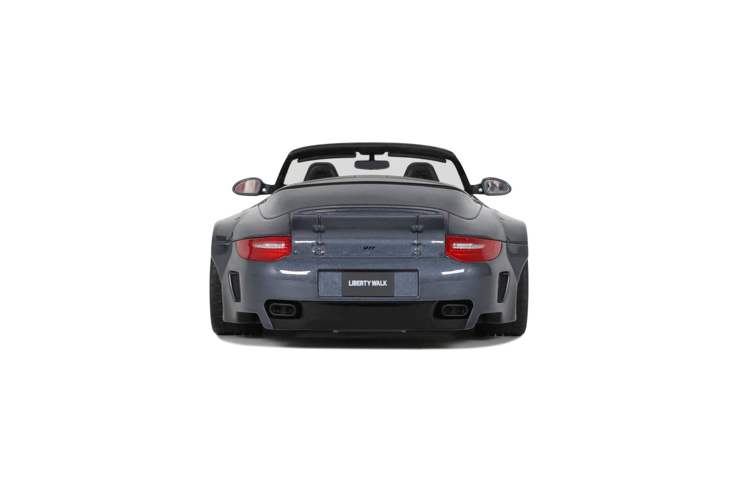 GT Spirit 2016 Porsche 911 997 Cabriolet LB Works Grey w/ Red Wheels 1:18 Cartsfy Inc.