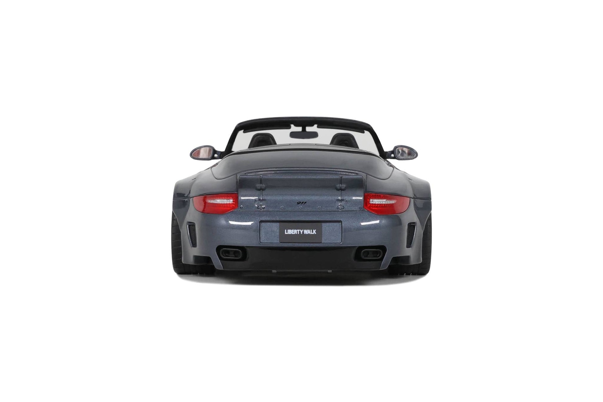 GT Spirit 2016 Porsche 911 997 Cabriolet LB Works Grey w/ Red Wheels 1:18 Cartsfy Inc.