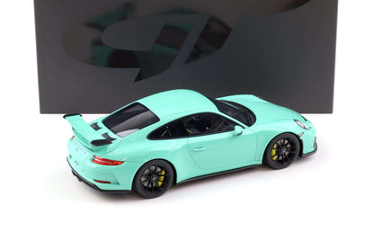 GT Spirit 2018 Porsche 911 991.2 GT3 Coupe Mint Green 1:18 Cartsfy Inc.