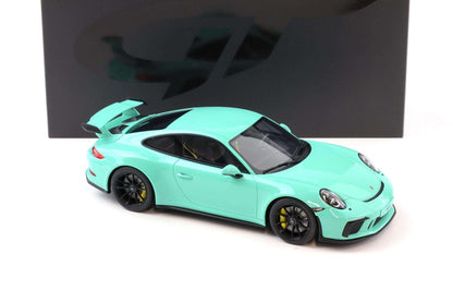 GT Spirit 2018 Porsche 911 991.2 GT3 Coupe Mint Green 1:18 STM Diecast Default Title Default Title-