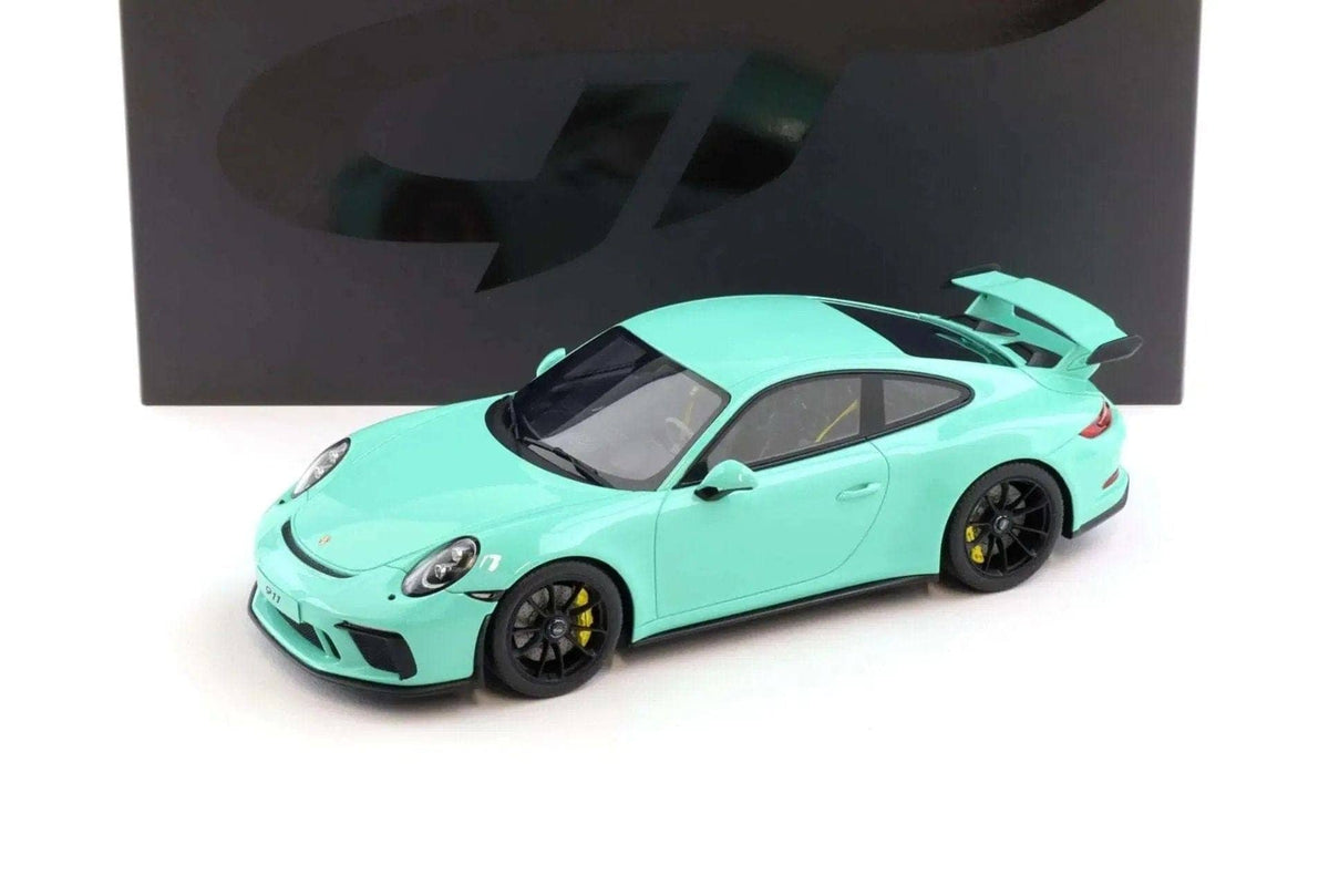 GT Spirit 2018 Porsche 911 991.2 GT3 Coupe Mint Green 1:18 STM Diecast Default Title Default Title-