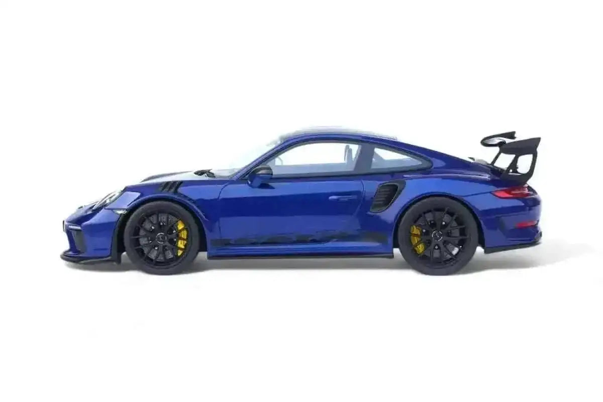 GT Spirit 2018 Porsche 911 991.2 GT3 RS San Marino Blue w/ Carbon 1:18 Cartsfy Inc.