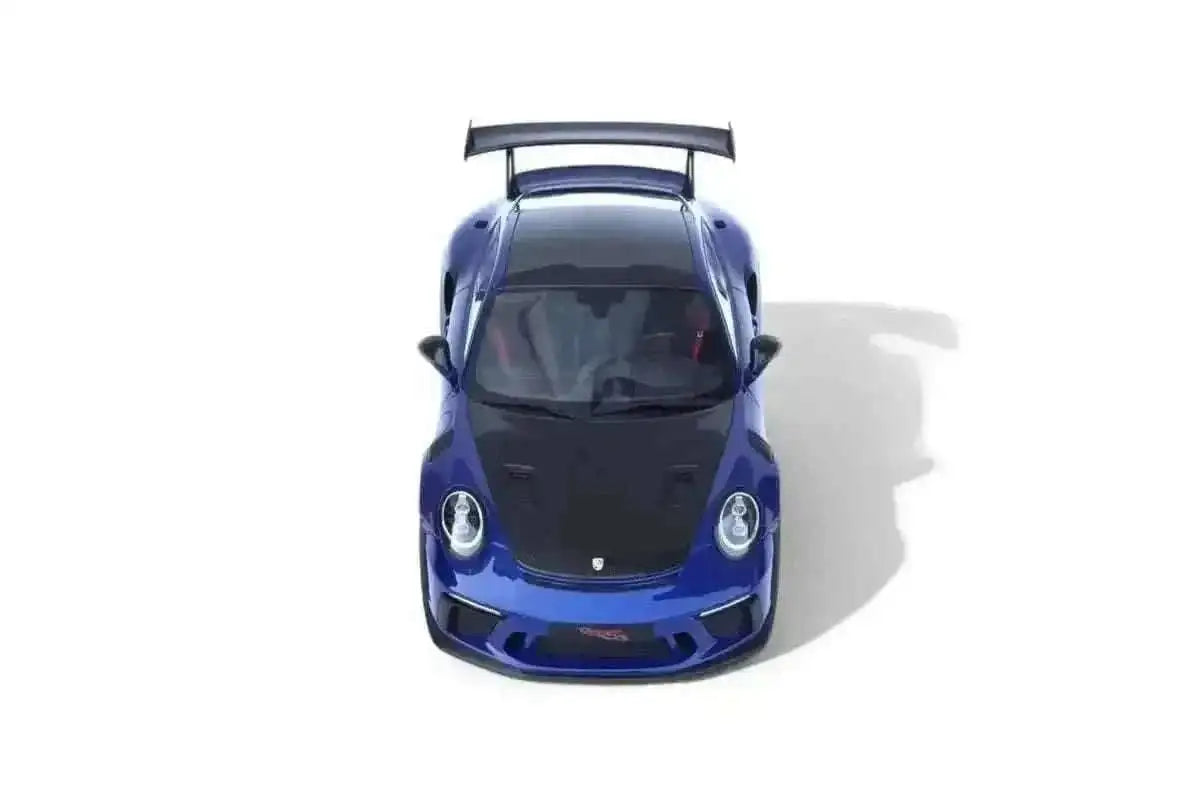 GT Spirit 2018 Porsche 911 991.2 GT3 RS San Marino Blue w/ Carbon 1:18 Cartsfy Inc.