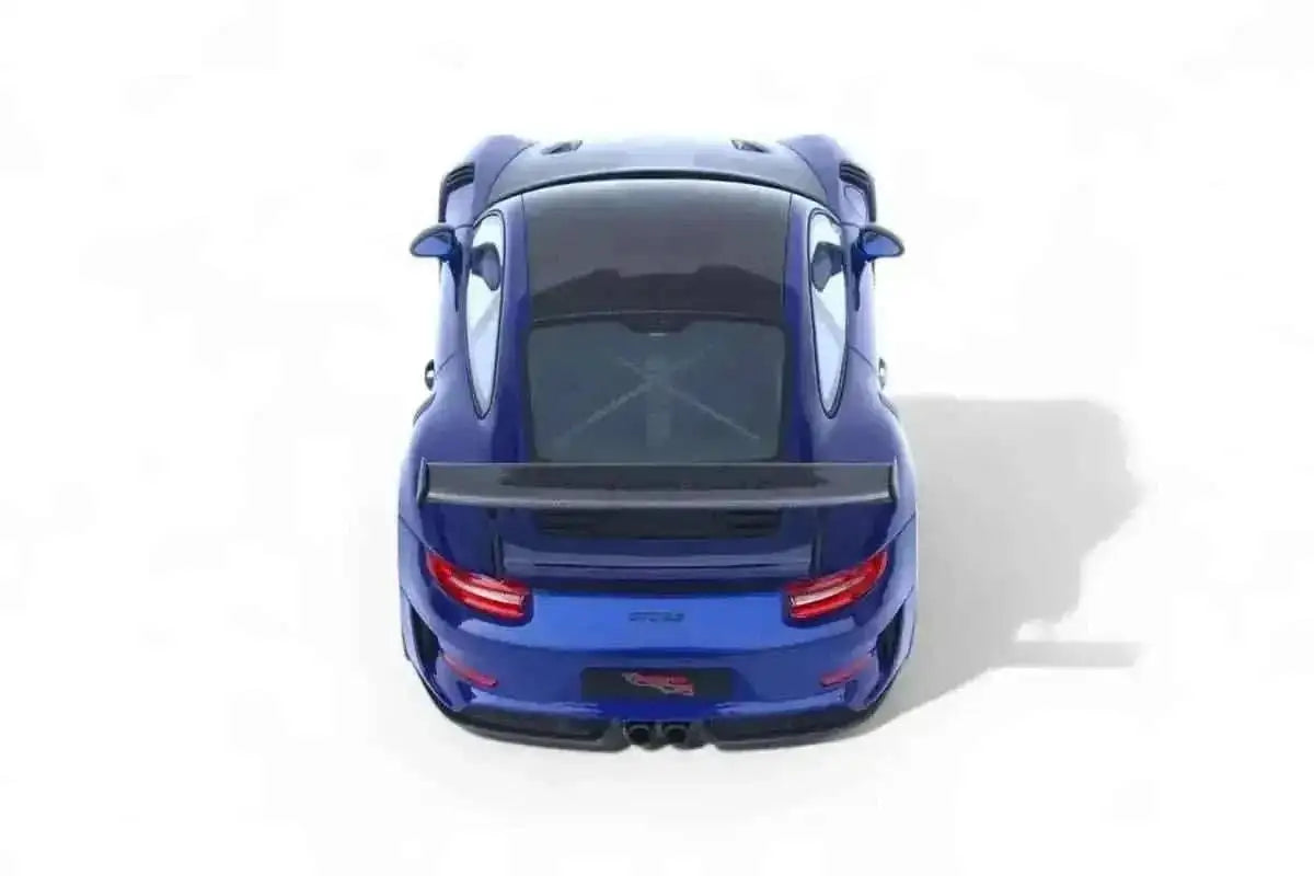 GT Spirit 2018 Porsche 911 991.2 GT3 RS San Marino Blue w/ Carbon 1:18 Cartsfy Inc.