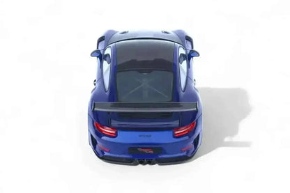 GT Spirit 2018 Porsche 911 991.2 GT3 RS San Marino Blue w/ Carbon 1:18 Cartsfy Inc.