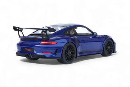 GT Spirit 2018 Porsche 911 991.2 GT3 RS San Marino Blue w/ Carbon 1:18 STM Diecast Default Title Default Title-
